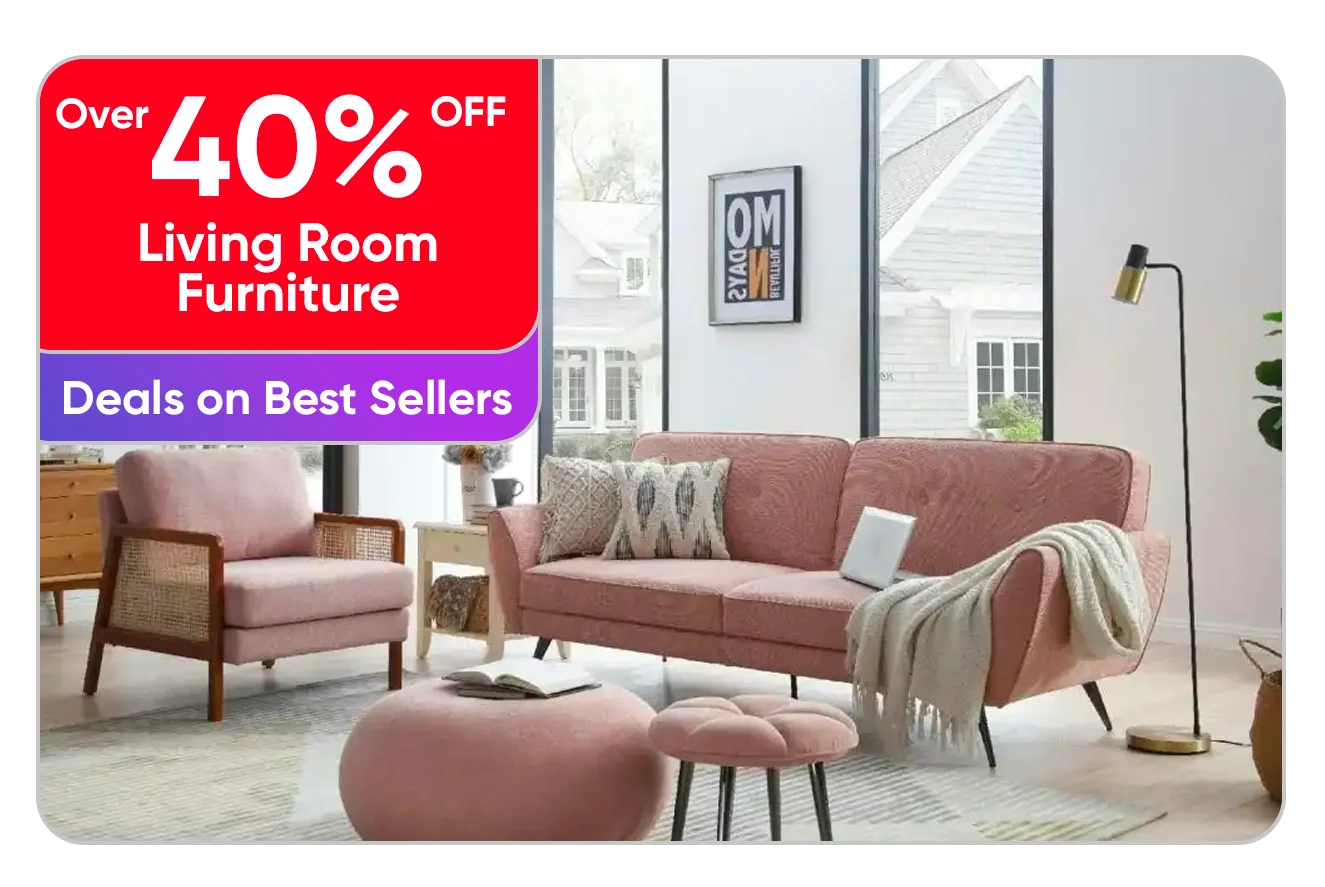 Over 40% off Living Room Furniture