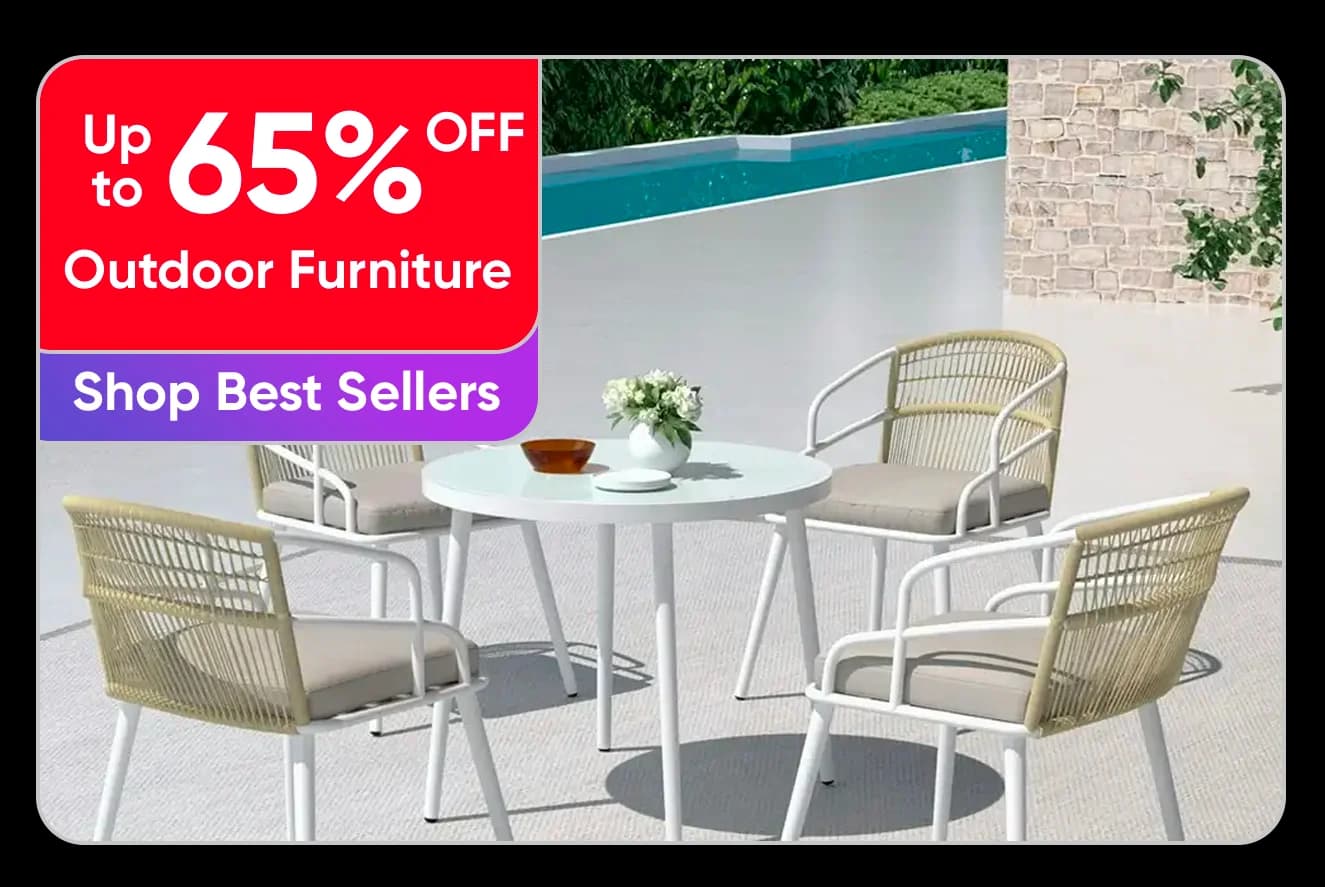 Up to 65% off Outdoor Furniture