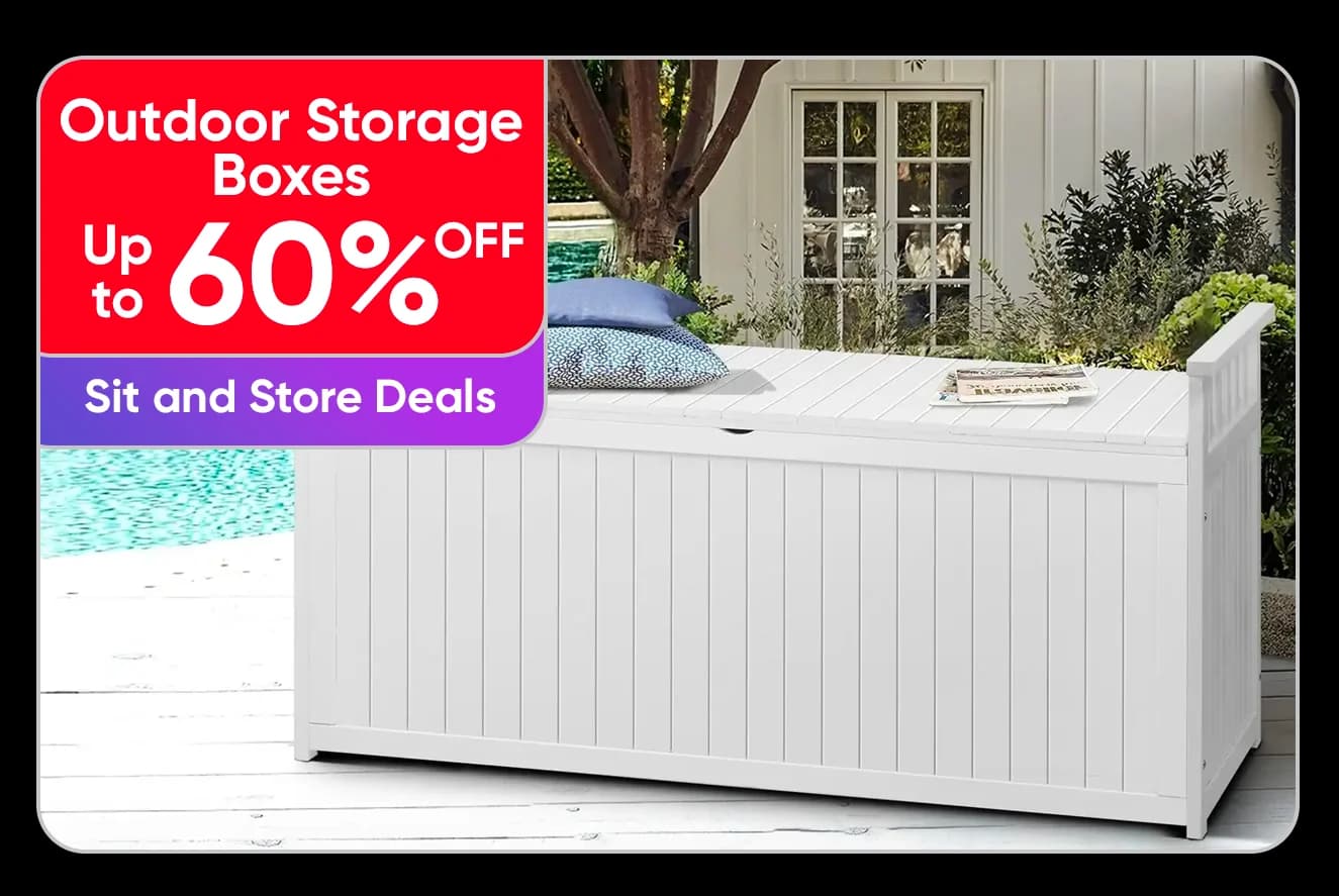 Outdoor Storage Boxes - Up to 60% off