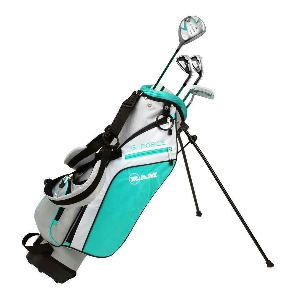 RAM Golf Junior G-Force Girls Golf Clubs Set with Bag, Left Hand