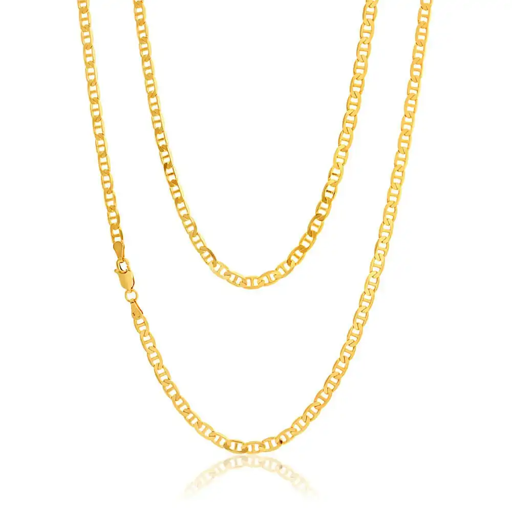 9ct Superb Yellow Gold Anchor Chain