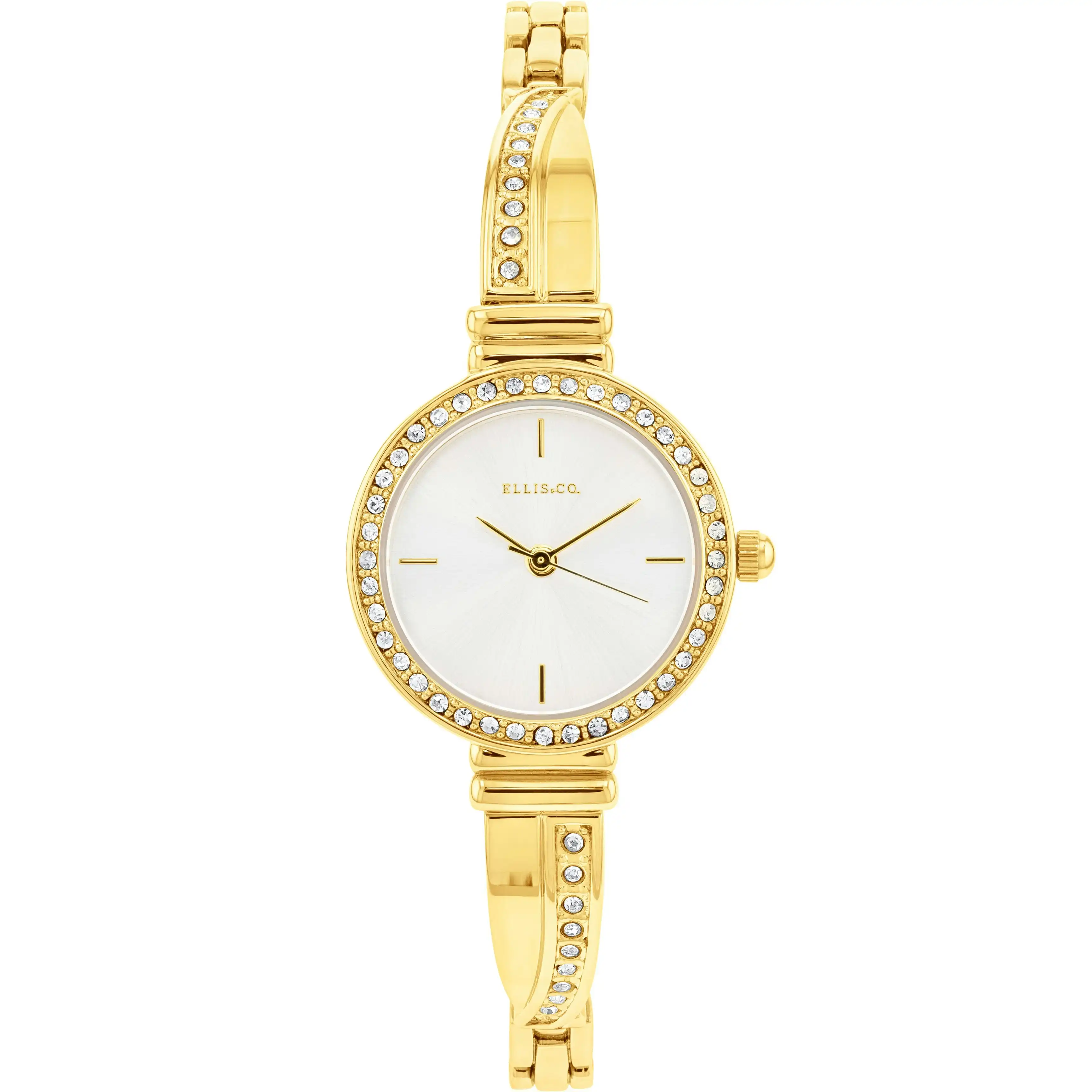 Ellis & Co ' Erika' Gold Tone Stainless Steel Women's Watch