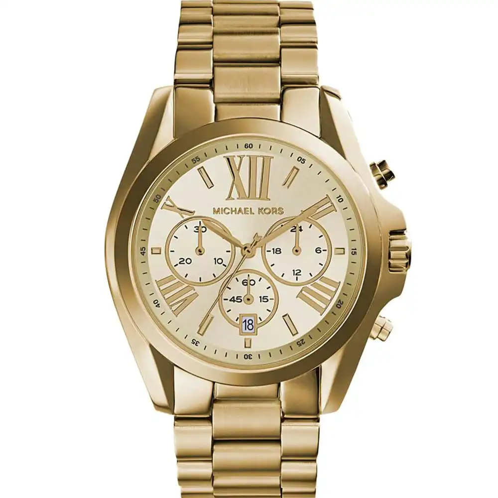 Michael Kors Bradshaw Chronograph MK5605 Gold Unisex Watch