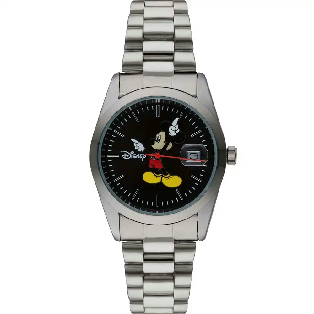 Disney TA45705 Mickey Mouse Black Steel Watch