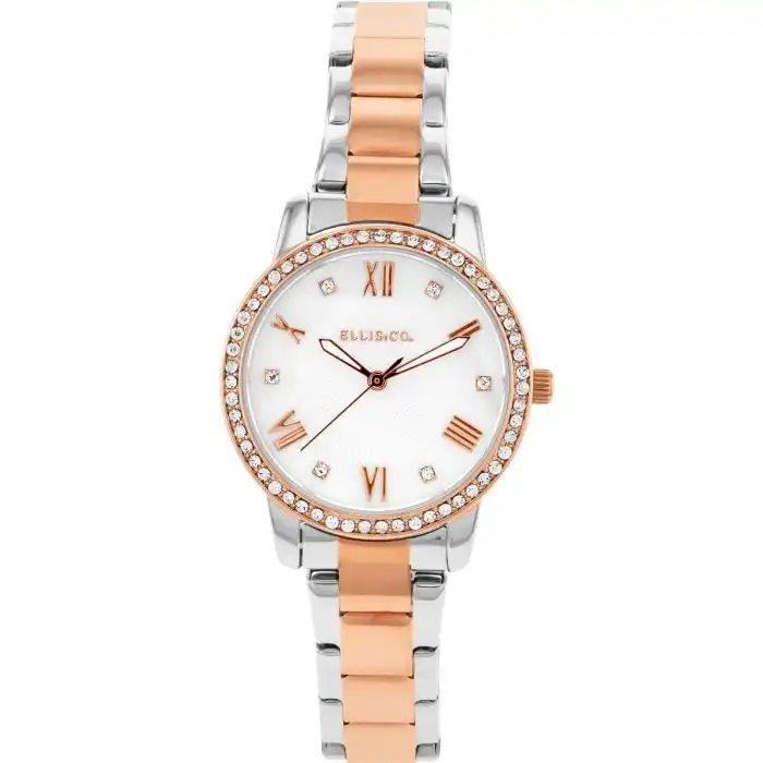 Ellis & Co 'Alena' Two Tone Womens Watch