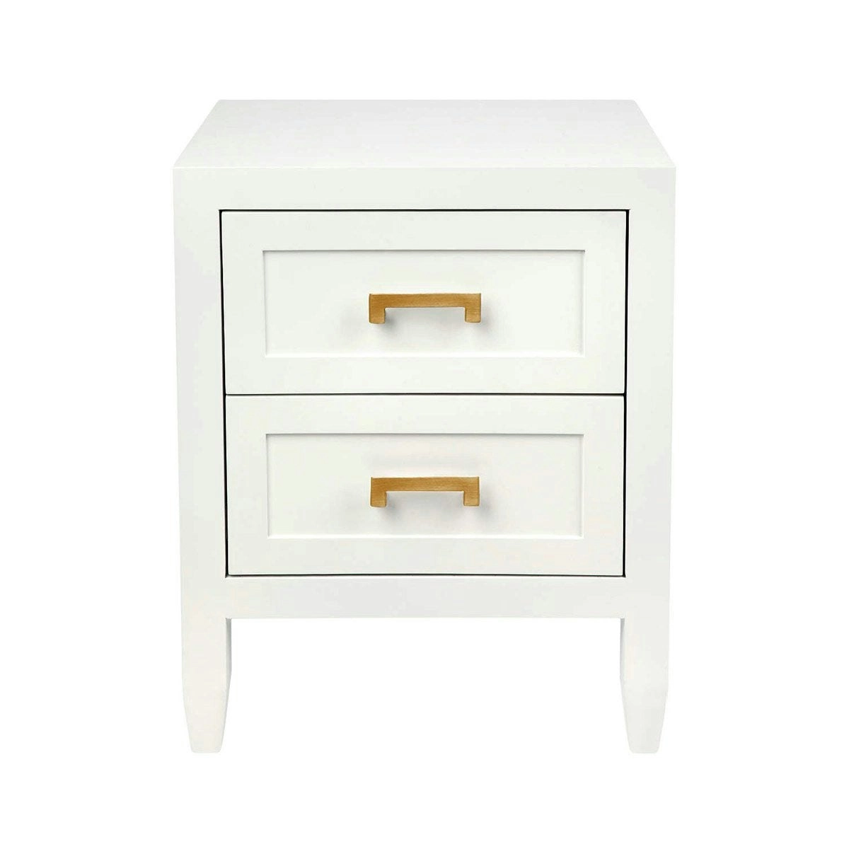 Soloman Bedside Table - Small White