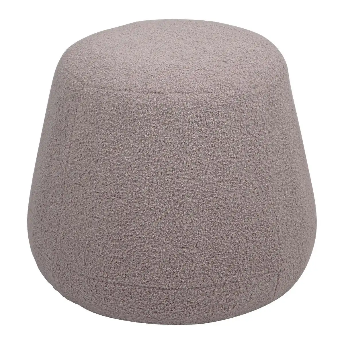 Snug Stool - Lilac Grey Sherpa