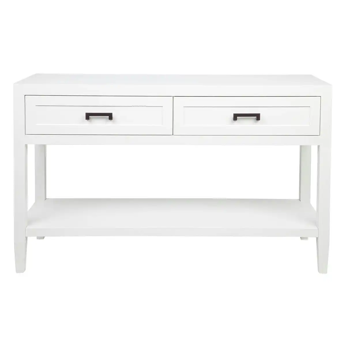 Soloman Console Table - Small White - OUTLET NSW