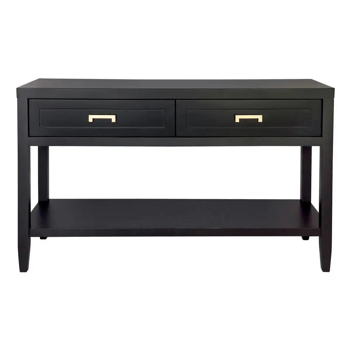 Soloman Console Table - Small Black