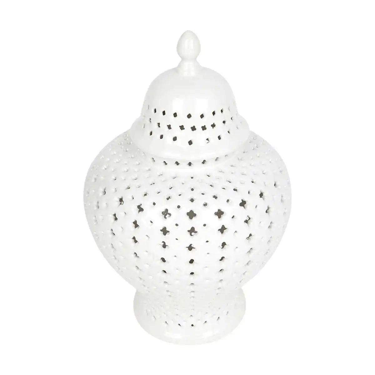 Minx Temple Jar - Small White - OUTLET NSW & VIC & QLD