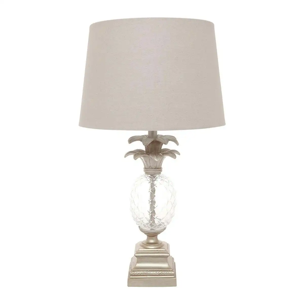 Langley Table Lamp - Antique Silver