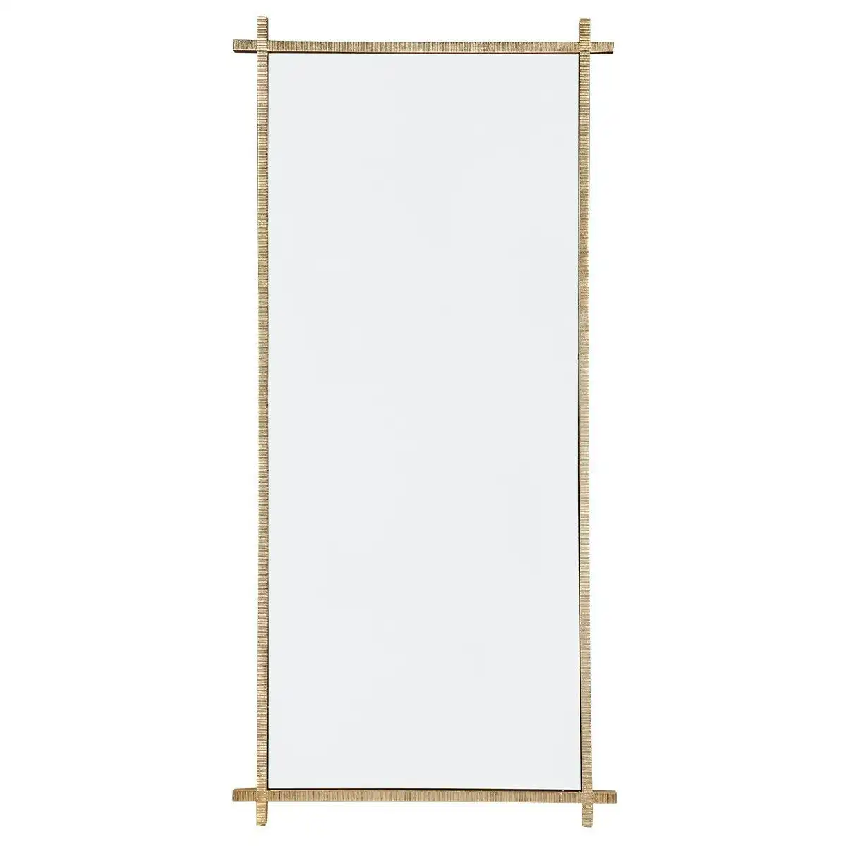 Oliverio Floor Mirror - Gold Leaf