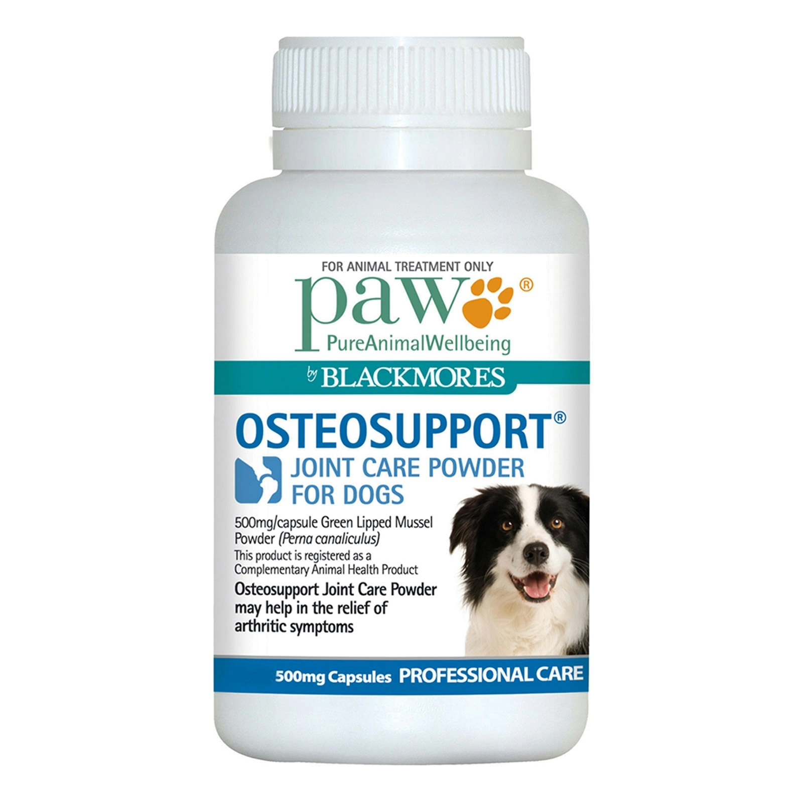 PAW Osteosupport Joint Care Powder For Dogs 150 Capsules