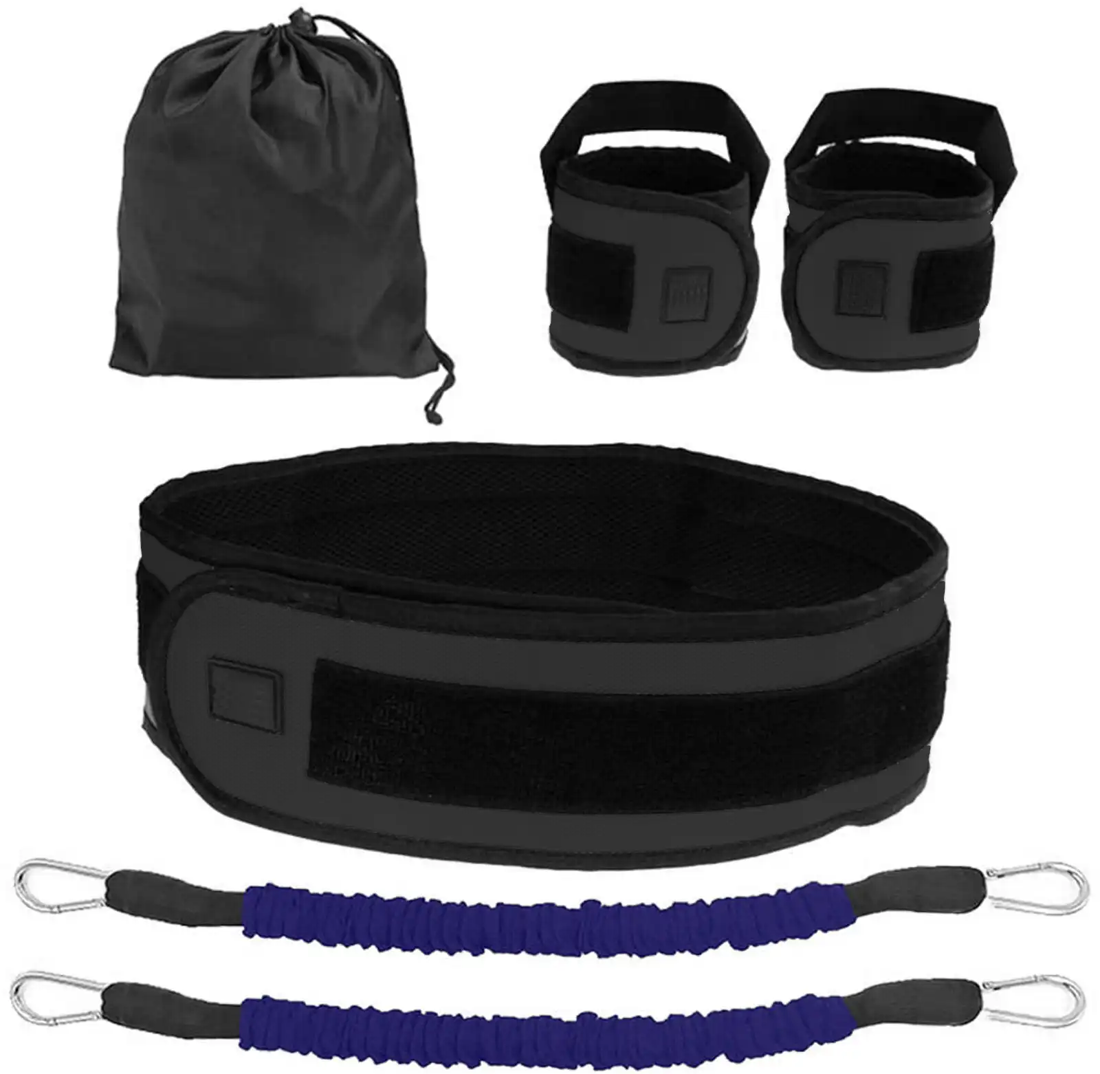 TODO Resistance Trainer Band Set Muscle Training Belt Ankle Wrist Bounce Straps Boxing Pilates Basic