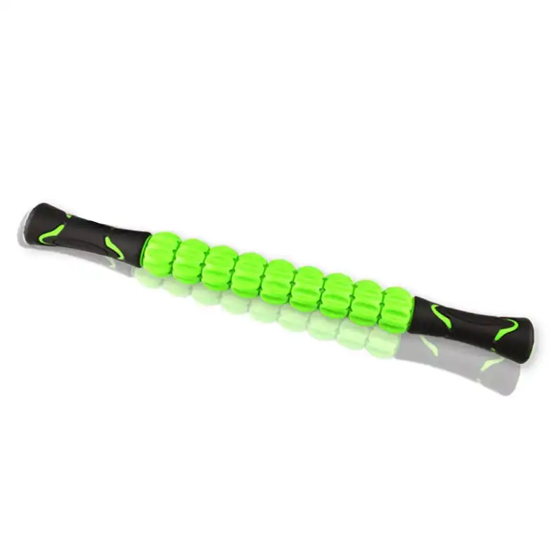 Muscle Roller Stick Roll Massage Tool For Sore Tight Muscles Cramps Green