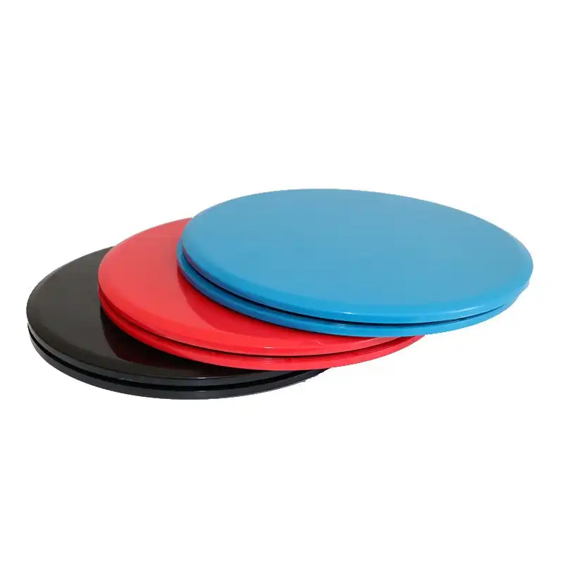 Core Sliders Gliding Discs Exercise Gym Fitness Foam Circle Round Pad Pair