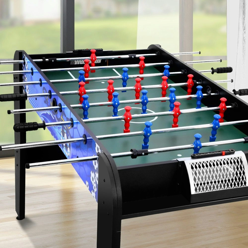 4FT Soccer Table Foosball Football Game Home Family Party Gift Playroom Blue