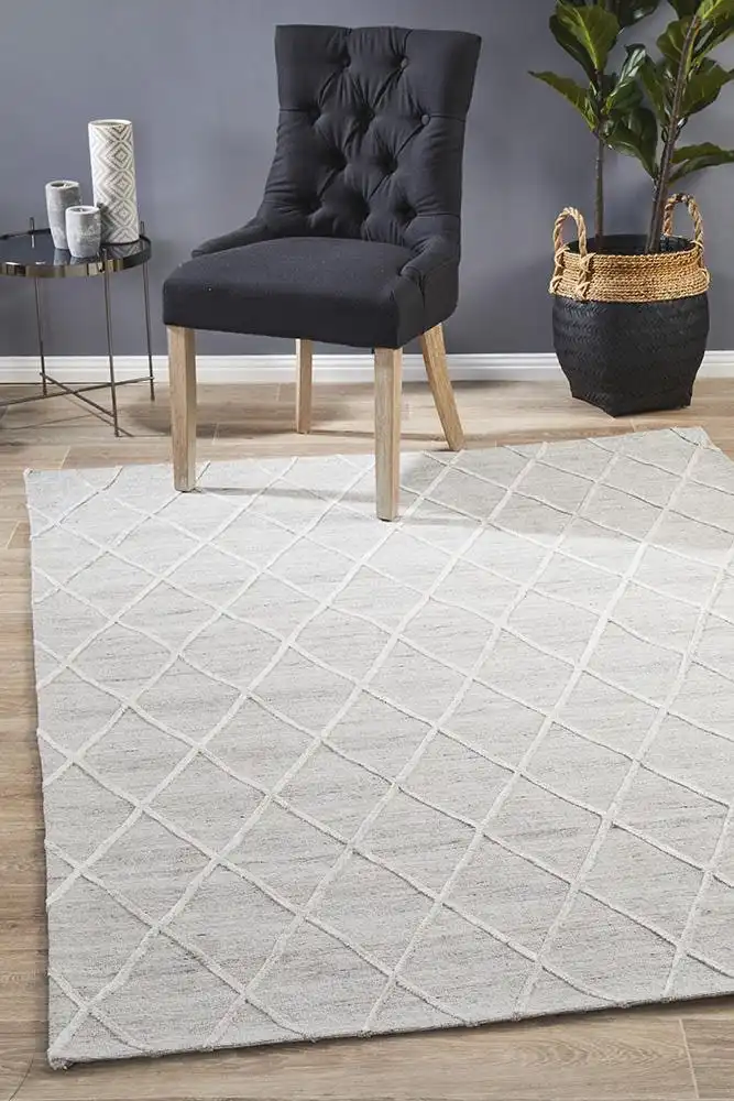 Rug Culture Visions Winter Silver Styles Modern Rug