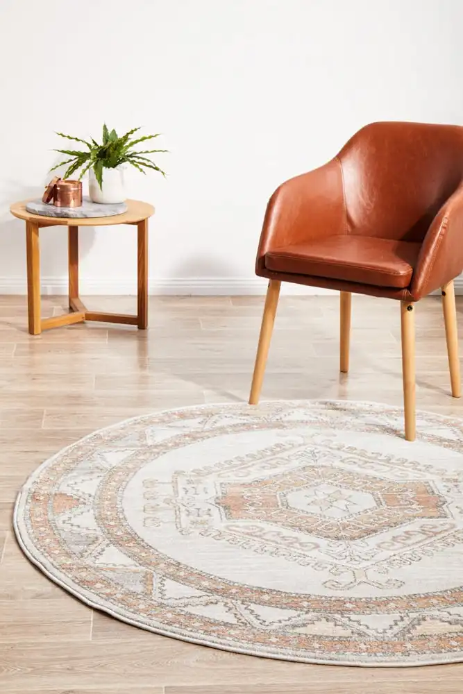 Rug Culture Mayfair Caitlen Natural Round Rug