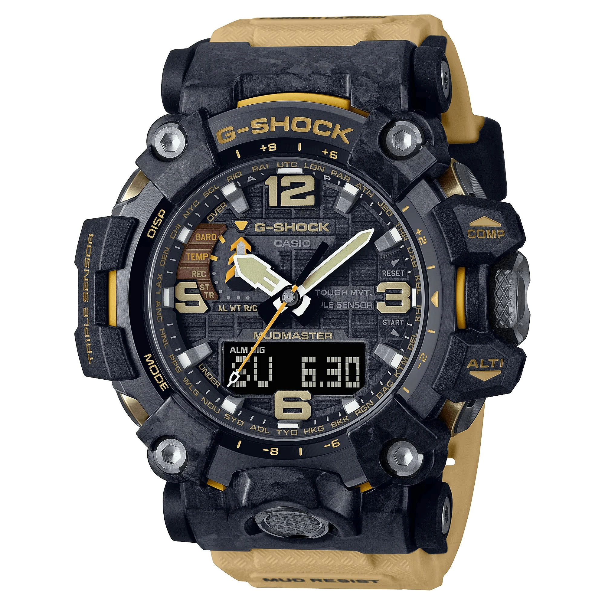 G-Shock Mudmaster Series Digital & Analogue watch GWG2000-1A5