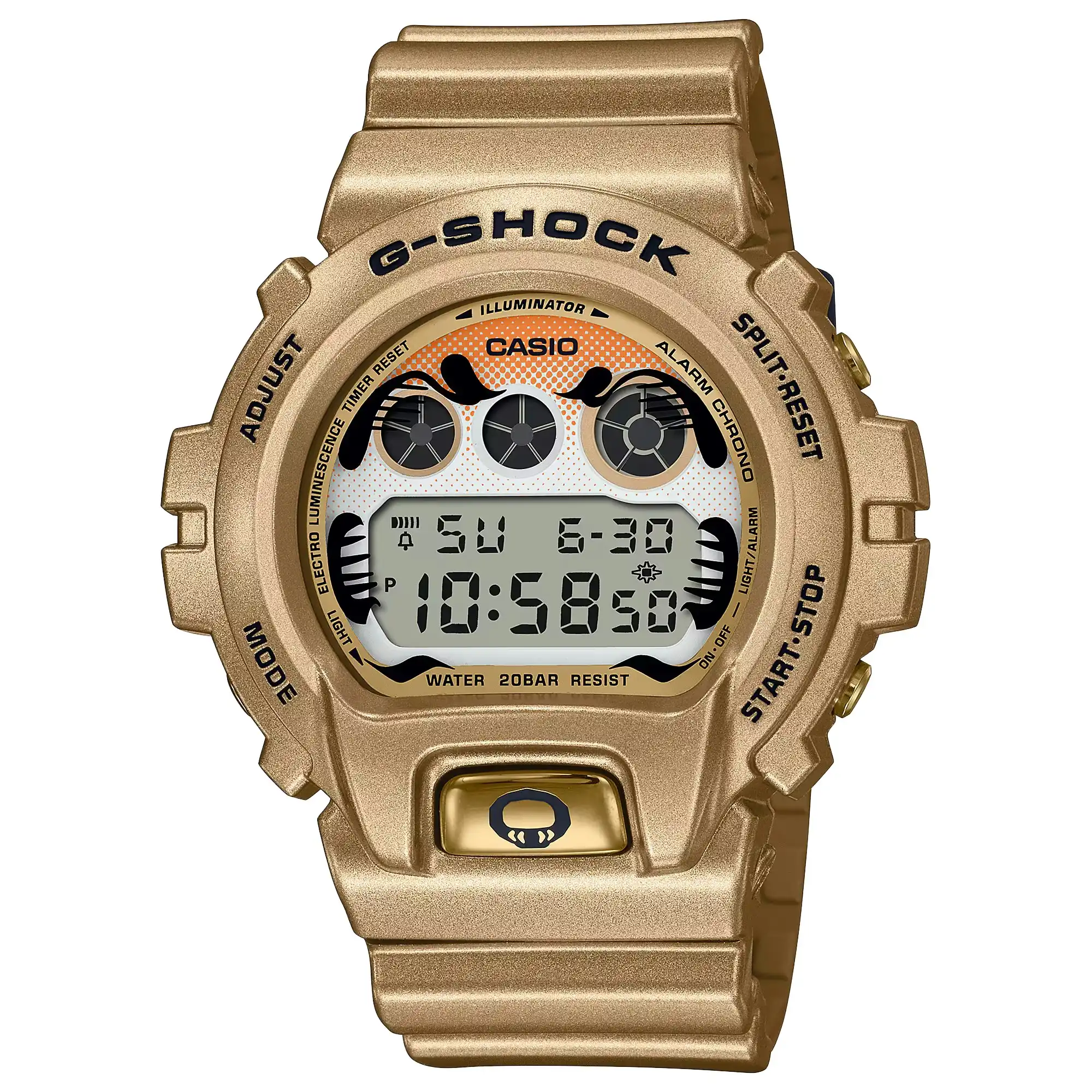 G-Shock Gold Daruma Doll Limited Edition DW6900GDA-9D