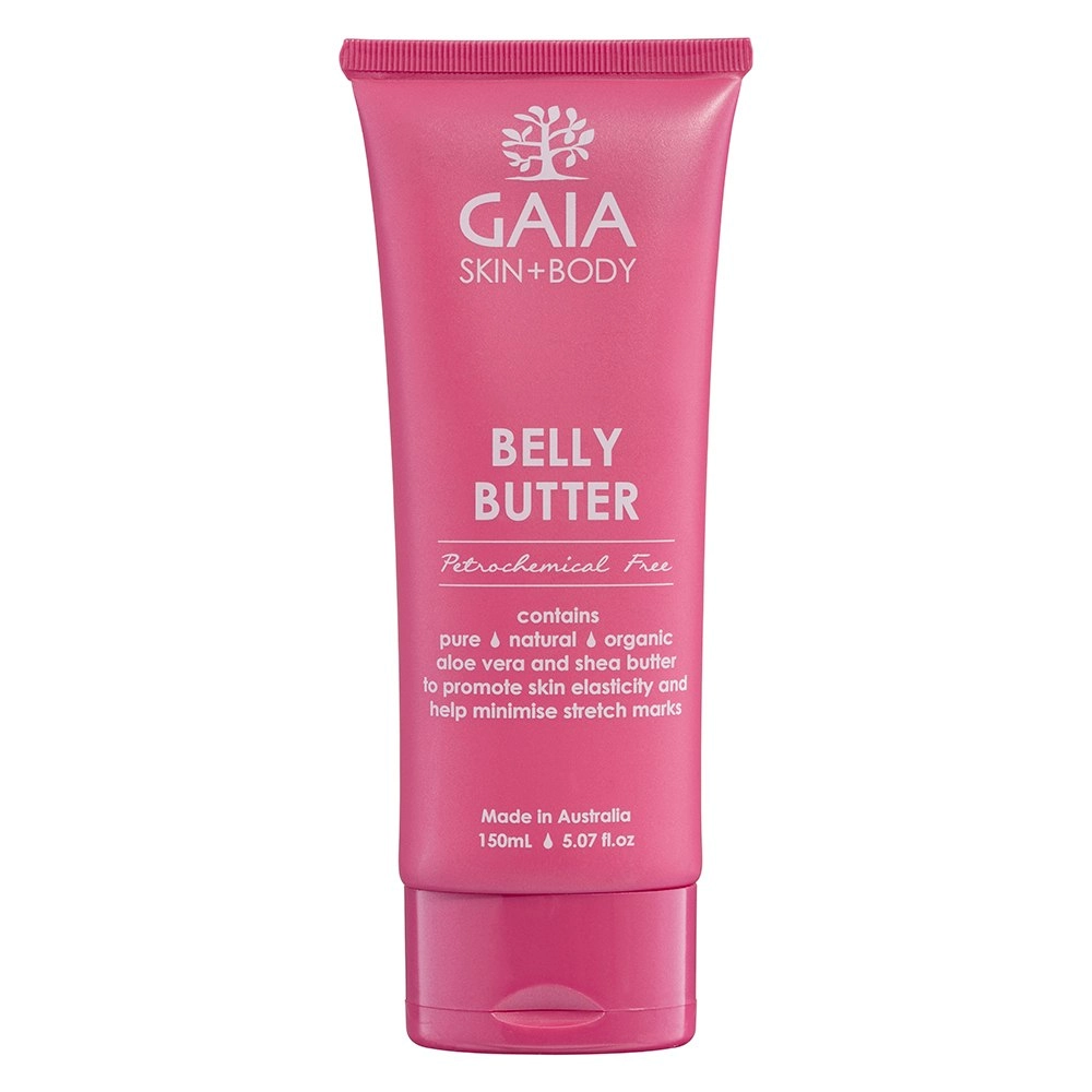 Gaia 150ml Pure/Natural/Organic Belly Butter/Cream Women/Moms Skin Pregnancy