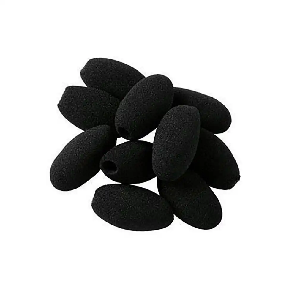 10pc Jabra Foam Replacement/Spare Wind Filter Microphone Cover For 9400 Headsets