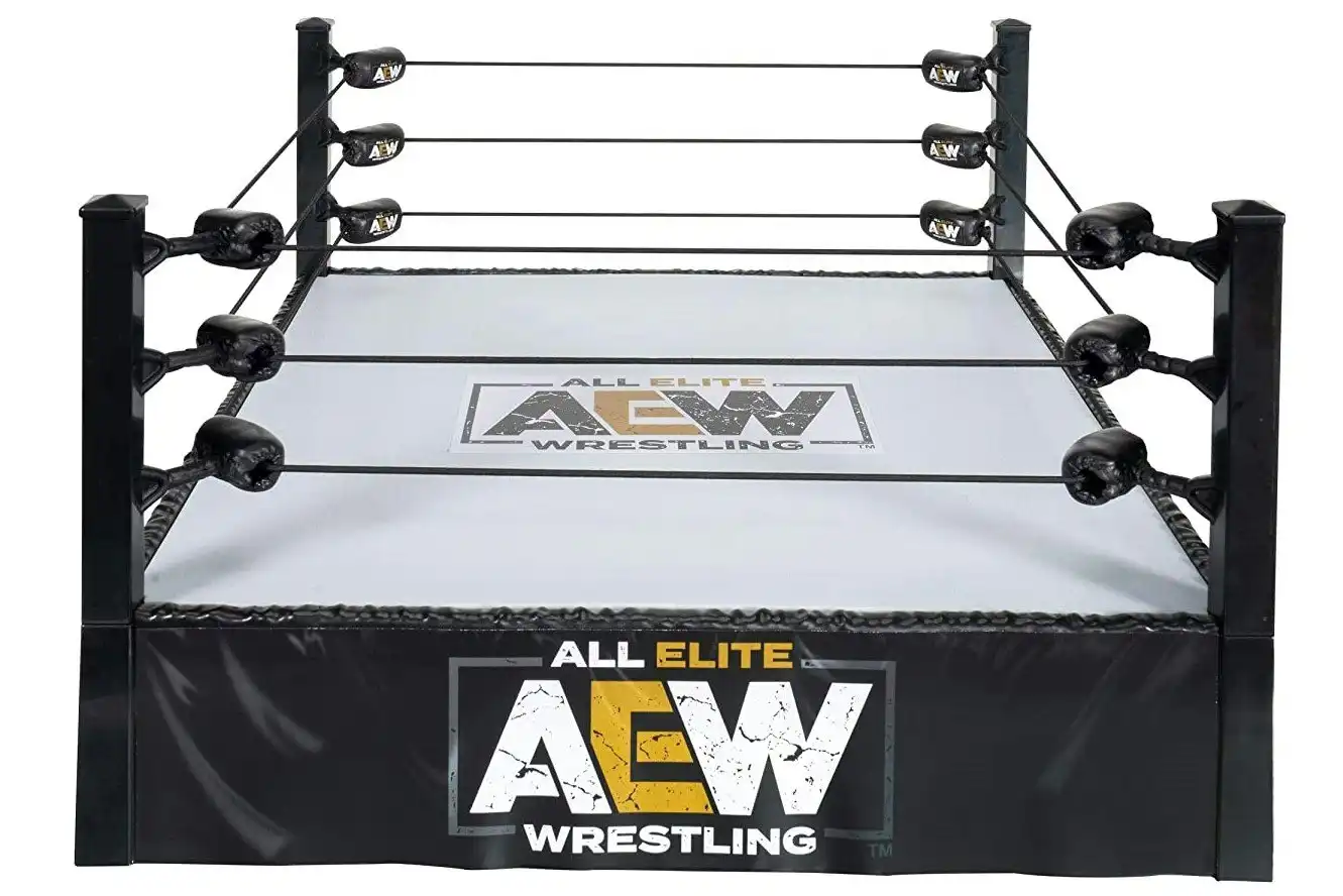 AEW - Medium Playset (Unrivaled Figure and Core Wrestling Ring)