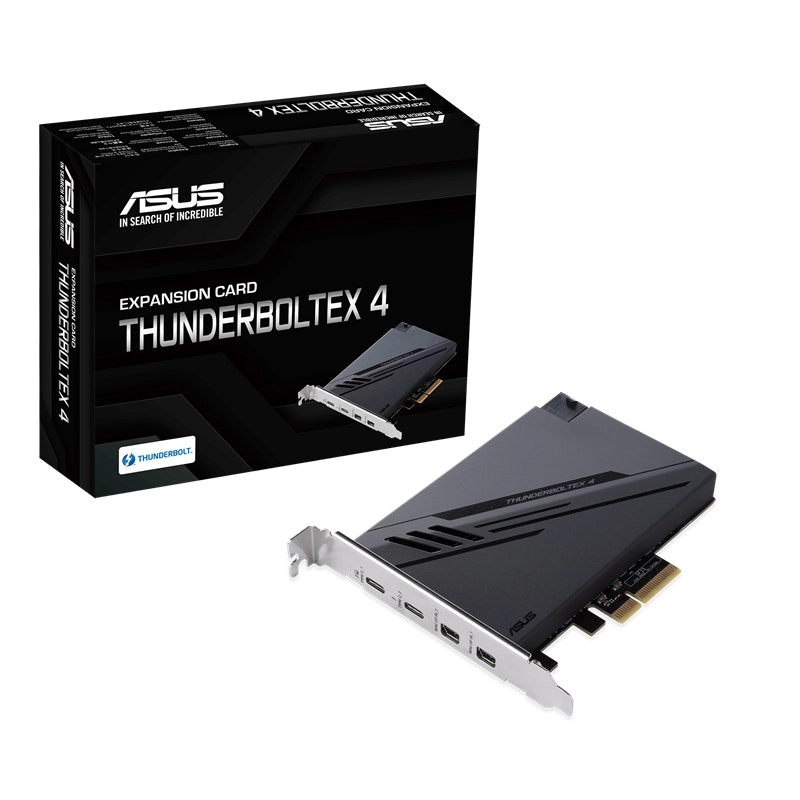 Asus ThunderboltEX 4 Expansion Card/Ports Dual Thunderbolt/USB-C/DP/PCIe 3.0