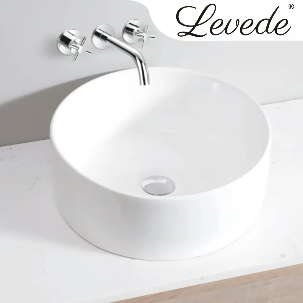 Traderight Group  Ceramic Basin Bathroom Wash Counter Top Hand Wash Bowl Sink Vanity Above Basins (CBR004)