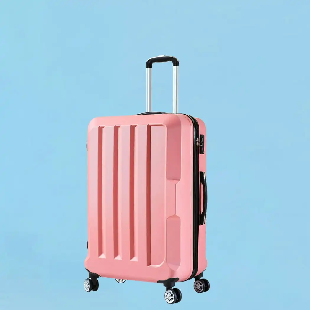 Slimbridge 20" Travel Luggage Lightweight Check Suitcase TSA Lock Carry On Bag (LG1001-20-RG)