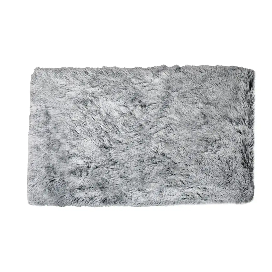 Pawz Replaceable Pet Bed Cover Plush Warm Soft Washable Charcoal XXL