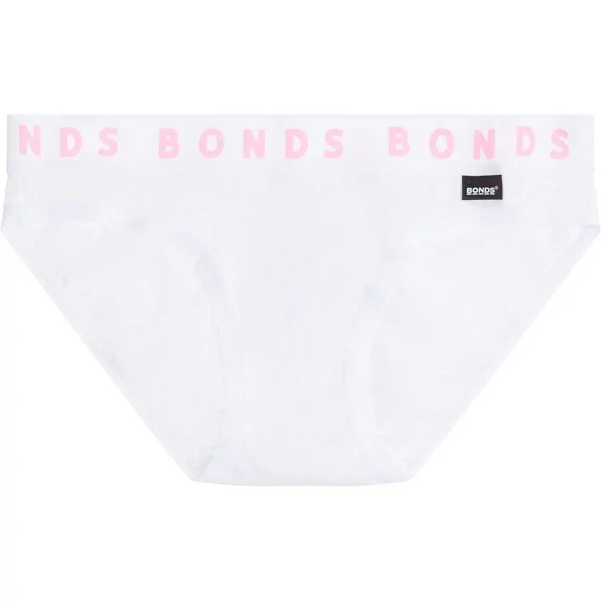5 x Bonds Girls Stretchies Bikini Underwear Brief Kids Undies Knickers White