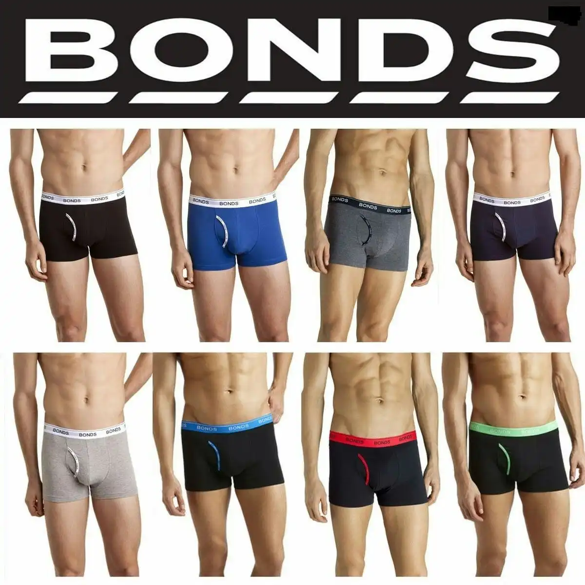 Authentic Bonds Mens Guyfront Trunk Trunks Underwear Shorts Briefs