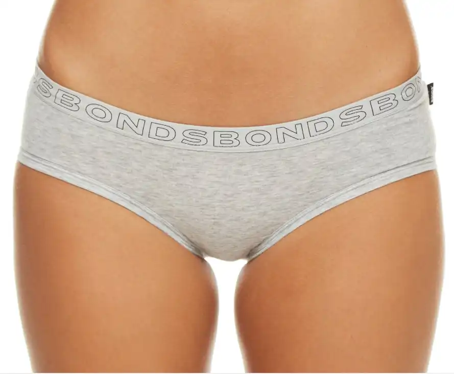 6 Pairs Bonds Hipster Boyleg Briefs Womens Underwear - Grey W1093s