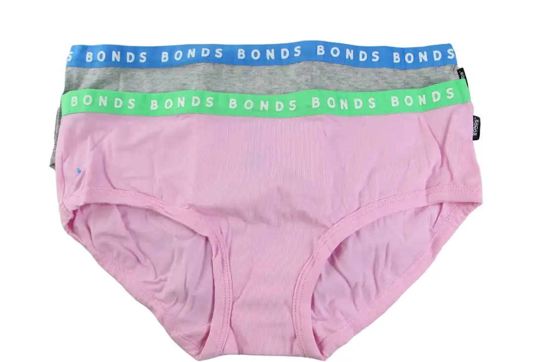 4 Pairs X Bonds Womens Hipster Boyleg Underwear Briefs 29K