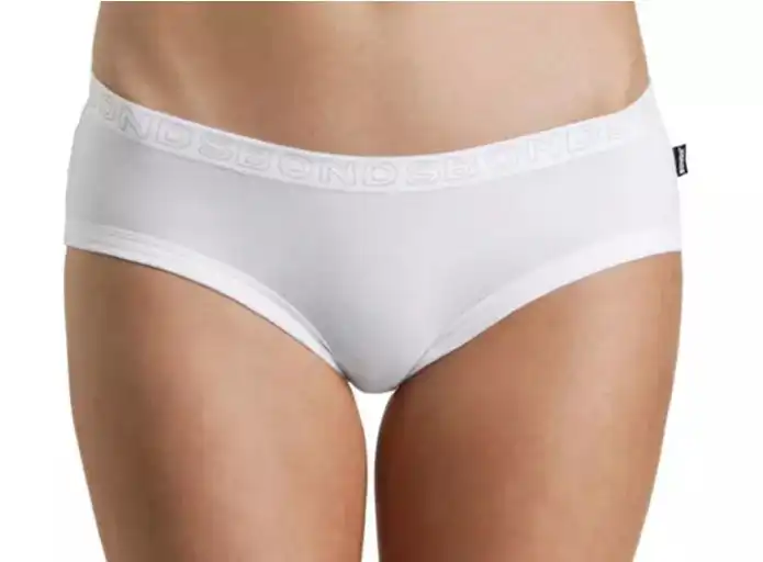 4 Pairs Bonds Hipster Boyleg Briefs Womens Underwear - White W1093s
