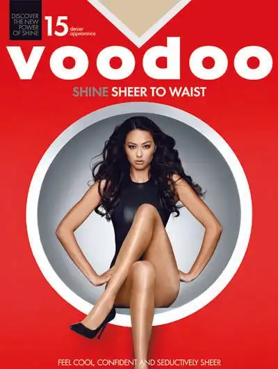 Voodoo Shine Sheer To Waist Sheers Stockings Shapewear Pantyhose