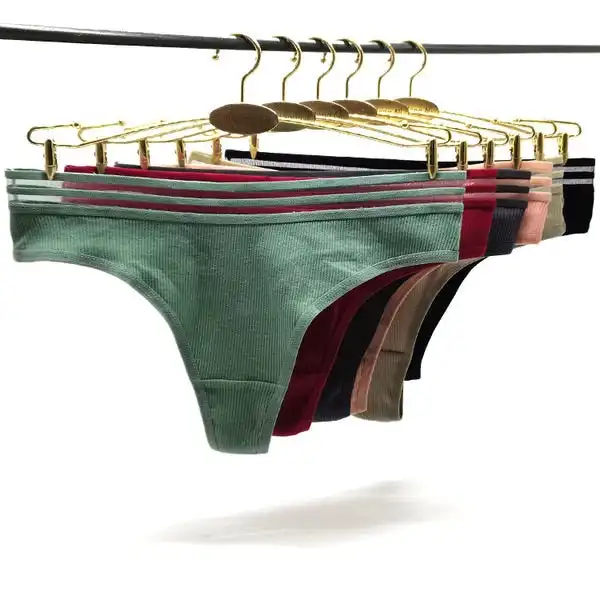 6 x Womens Sheer Spandex / Cotton Briefs - Assorted Colours Underwear Undies 87445