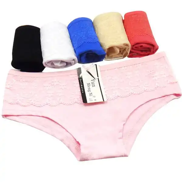 18 X Womens Sheer Spandex / Cotton Briefs - Assorted Underwear Undies 86847