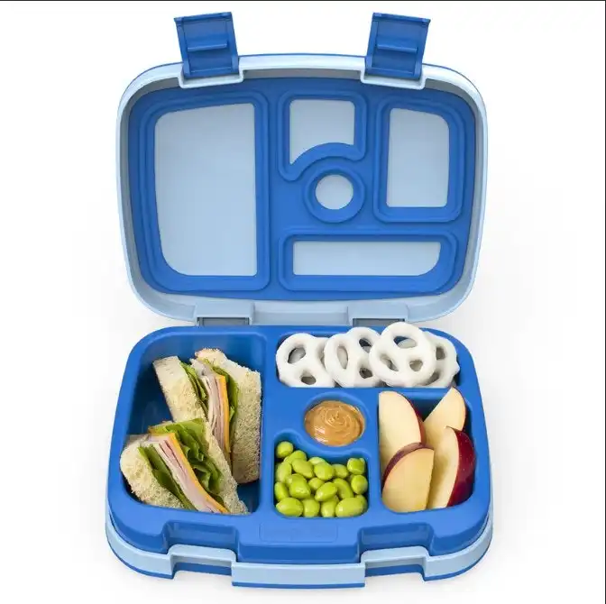 3 x Bentgo Kids Lunch Box Container Storage Blue