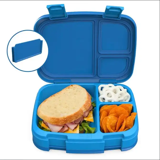 2 x Bentgo Fresh Version 2 Lunch Box Container Storage Blue