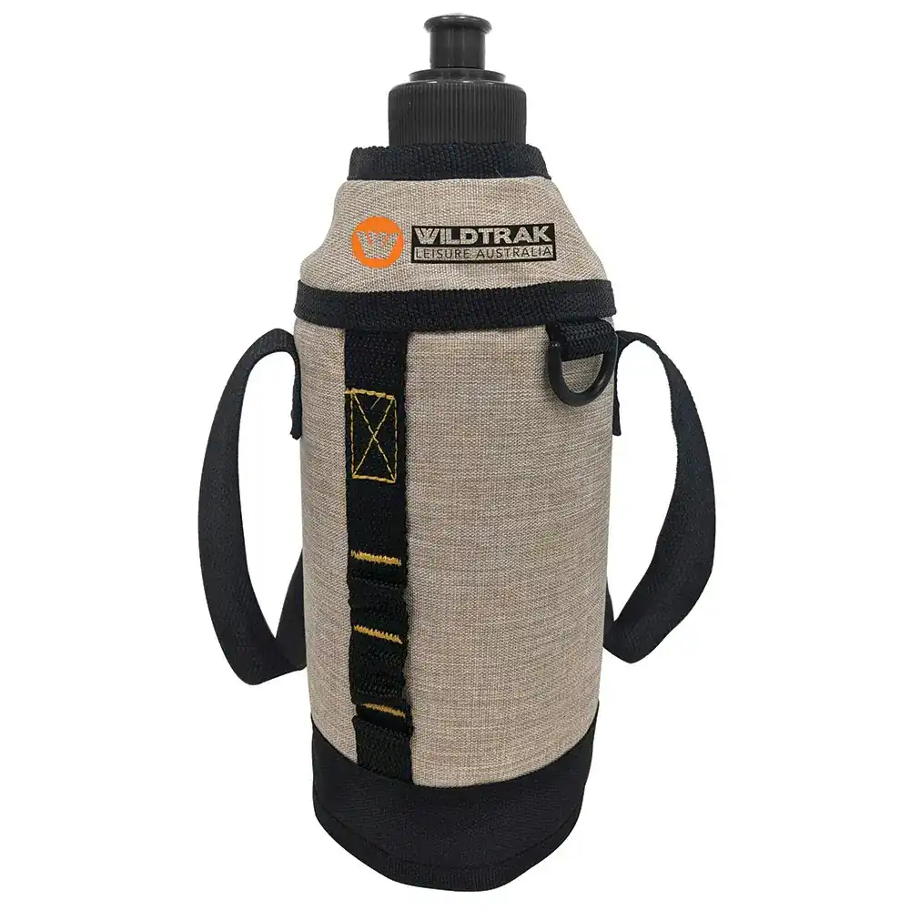 Wildtrak 1L Hydration Water Bottle w/ Removable Insulated Wrap Camping/Drinking