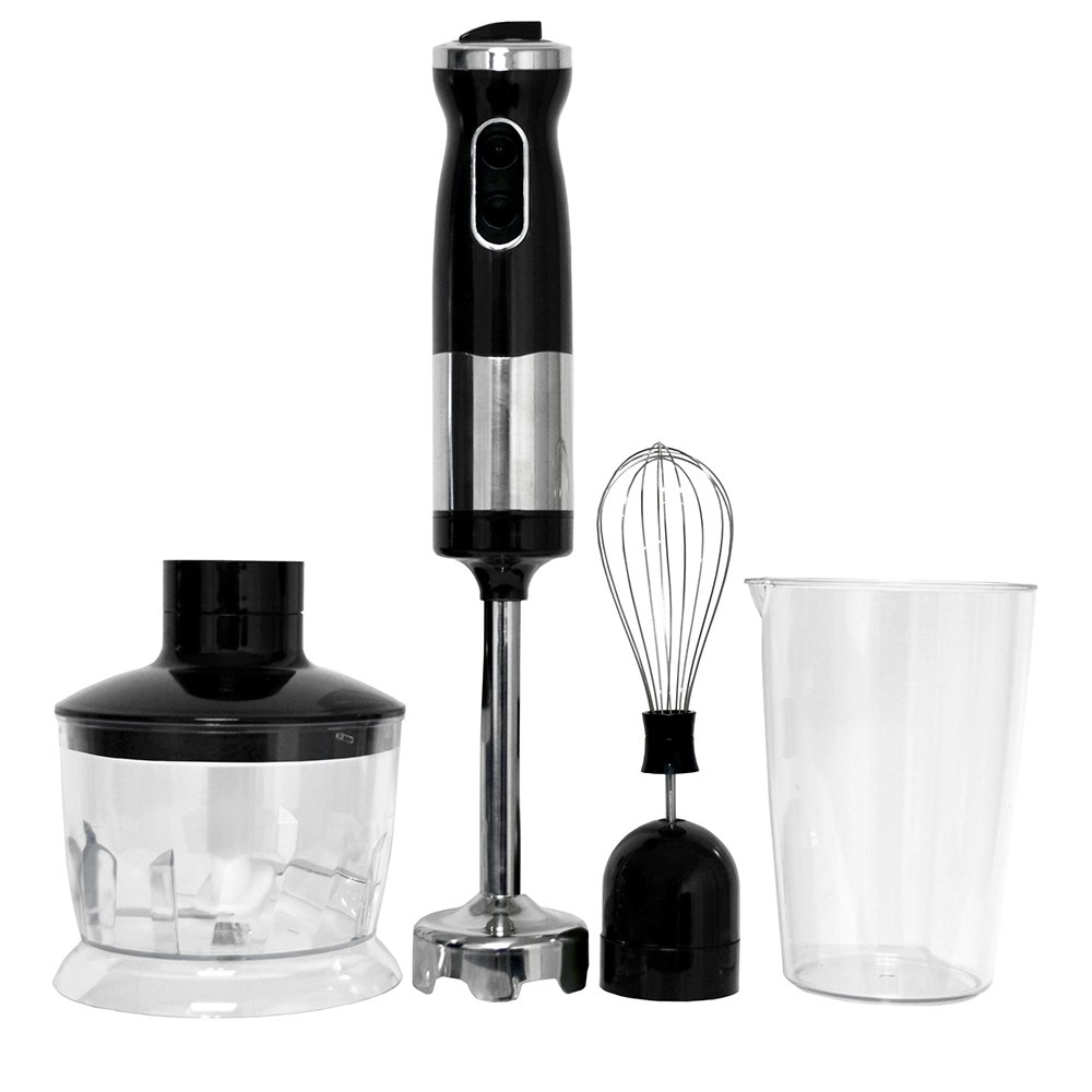 Healthy Choice 700W Electric Hand Stick Blender Food Chopper Mixer Beater Black