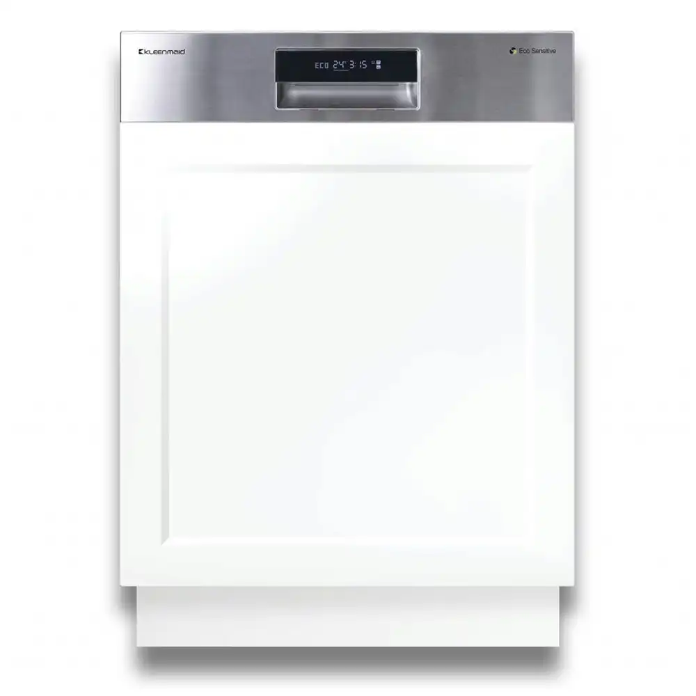 Kleenmaid 1800W Semi Integrated Kitchen Washing Dishwasher 60 x 84.5cm 238kWh