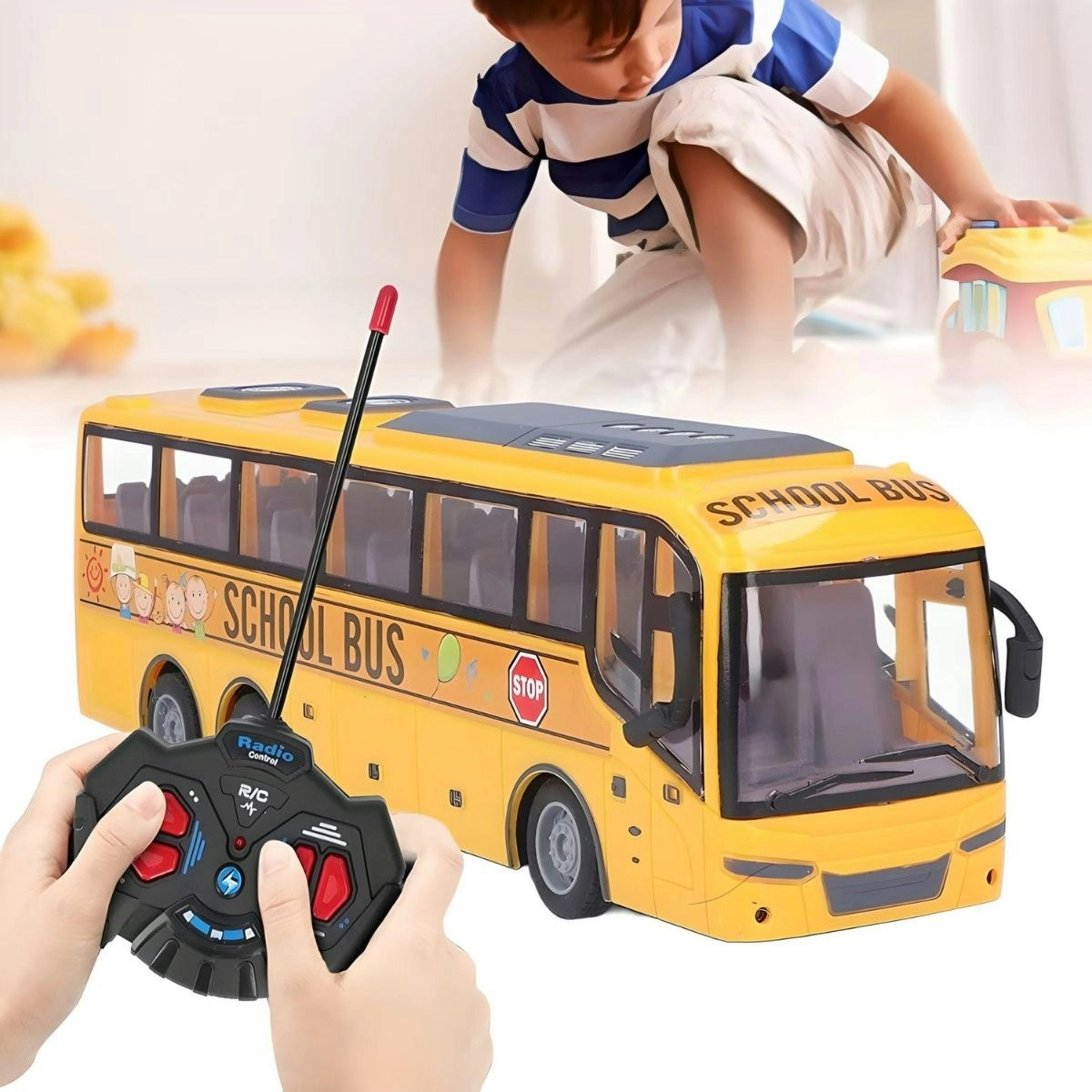 Kidst Wonder Wheels Remote Control School Bus Toy for Epic Expeditions