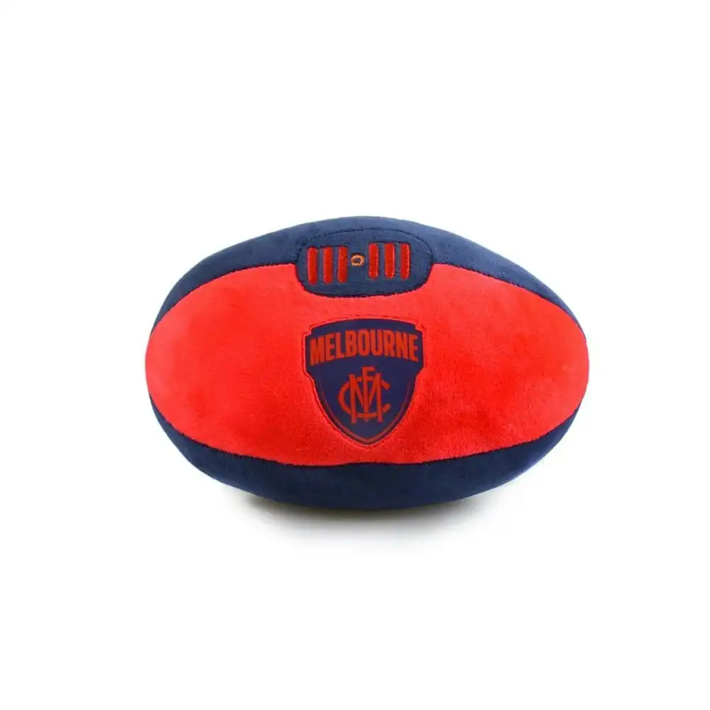 AFL Footy Melbourne  Kids/Children 18cm Footy Team Soft Collectible Ball Toy 3y+