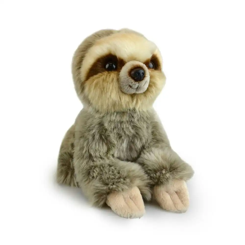 Lil Friends 18cm Sloth Kids/Children/Toddler Soft Plush Animal Toy Grey 3y+