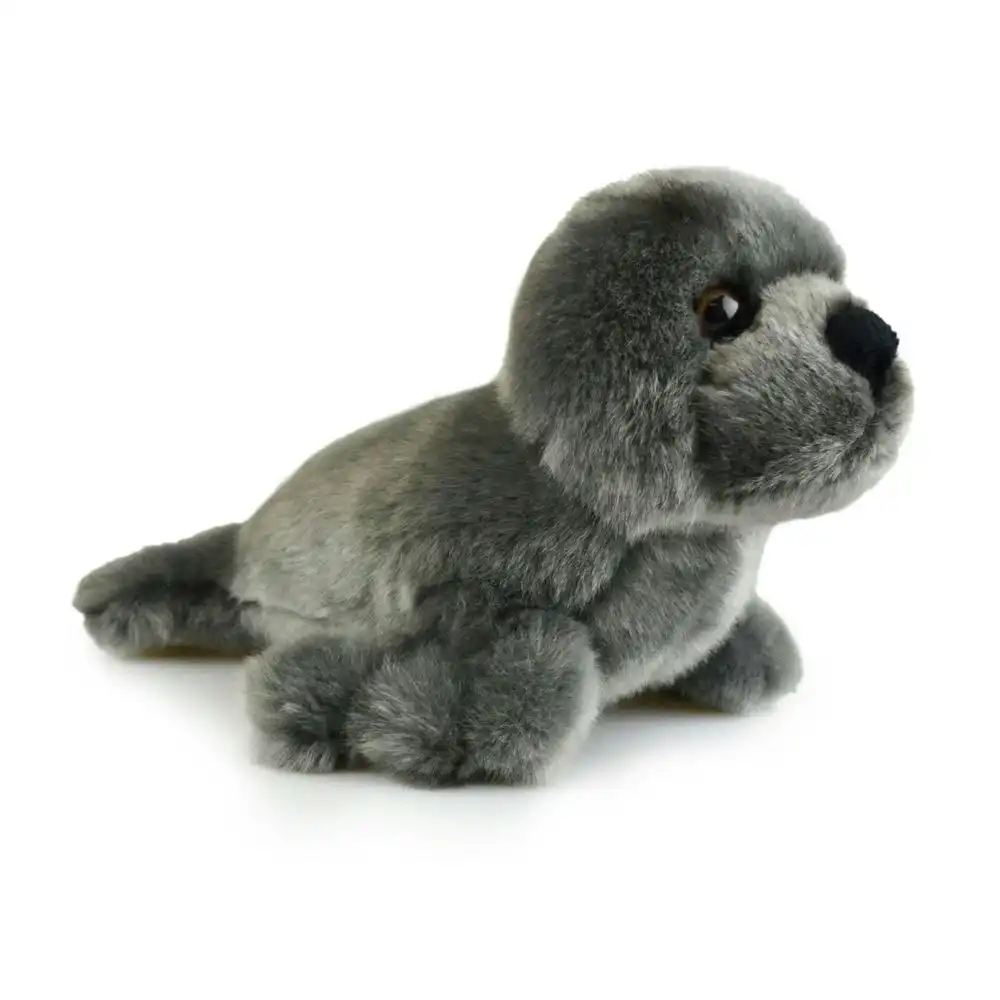 Lil Friends 18cm Seal Kids/Toddler Soft Animal Plush Stuffed Toy 3y+ Grey