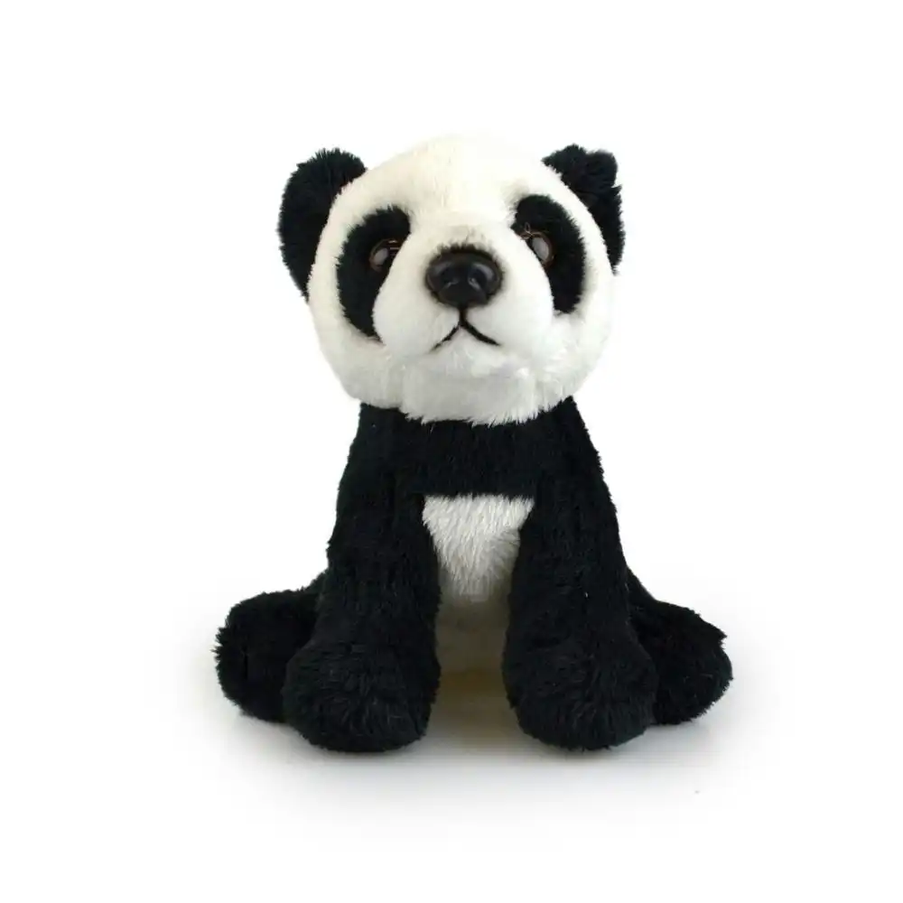 Lil Friends 15cm Panda Kids/Children/Toddler Soft Plush Animal Toy Black 3y+